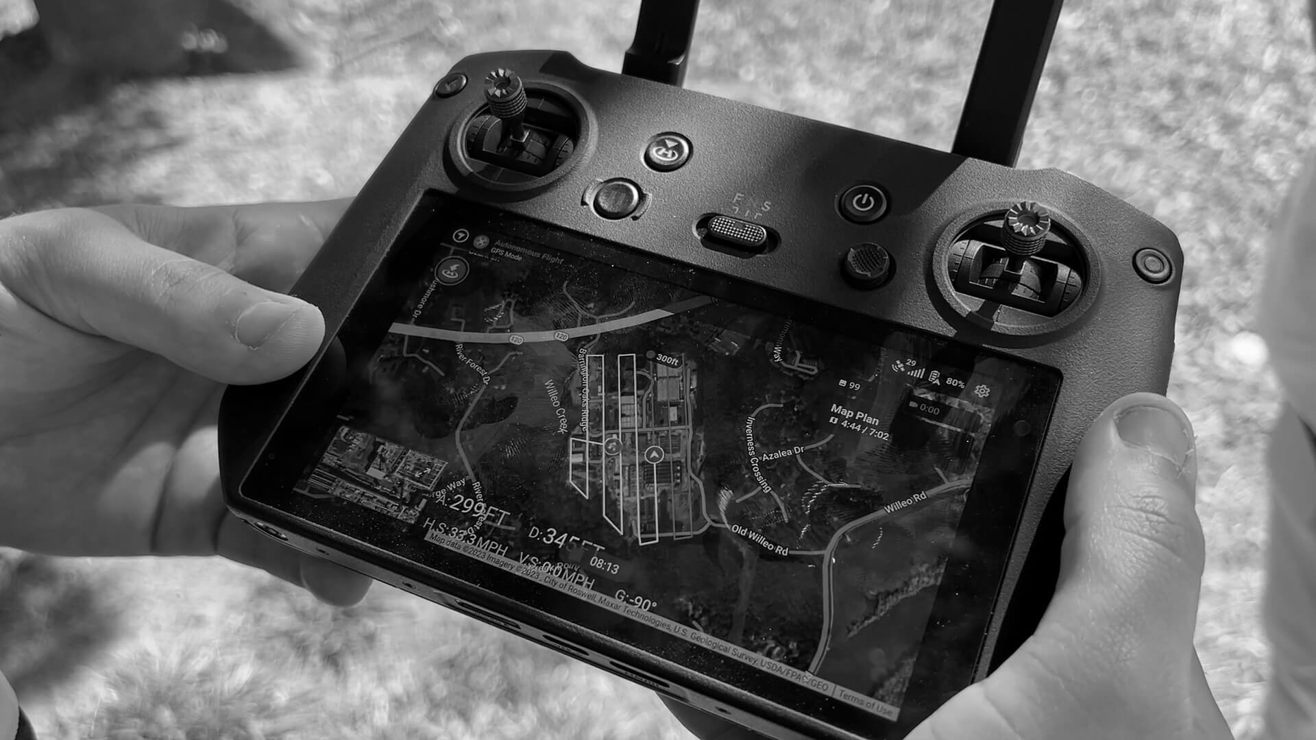 High-precision aerial mapping and 3D surveying with advanced drone technology.